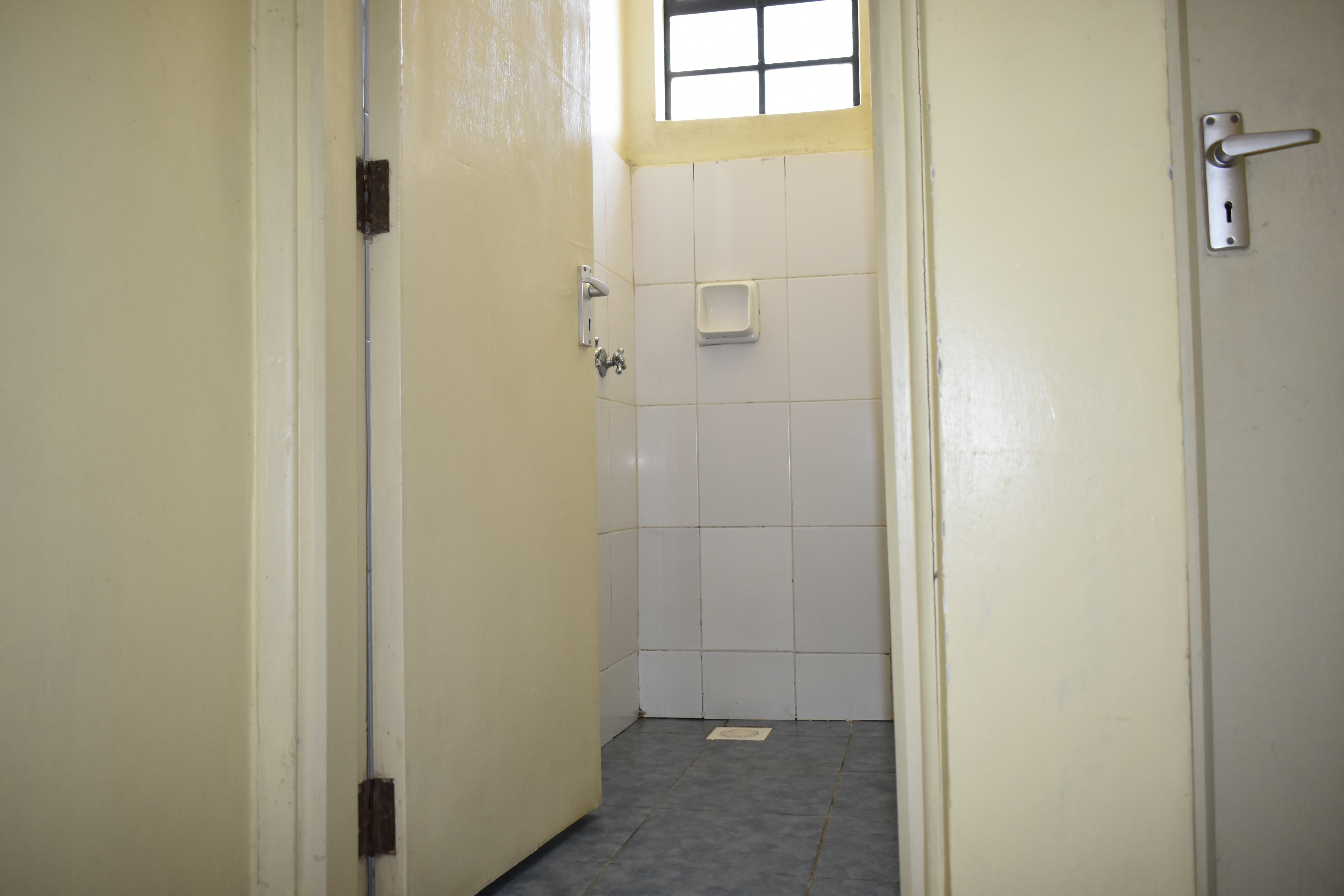 Bright bathroom interior